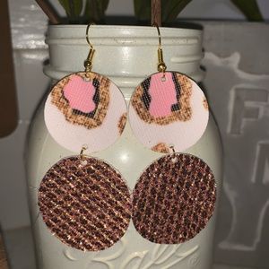Round Dangle Earrings